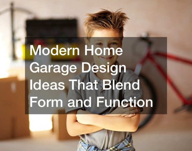 modern home garage design