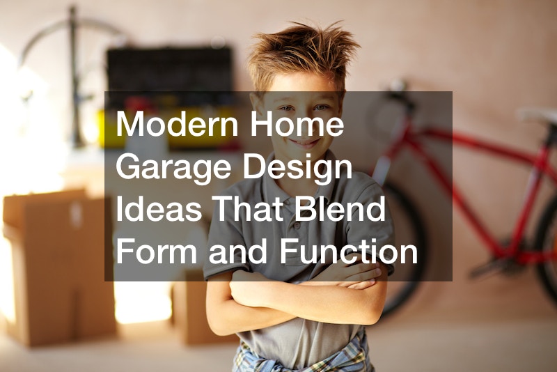 modern home garage design